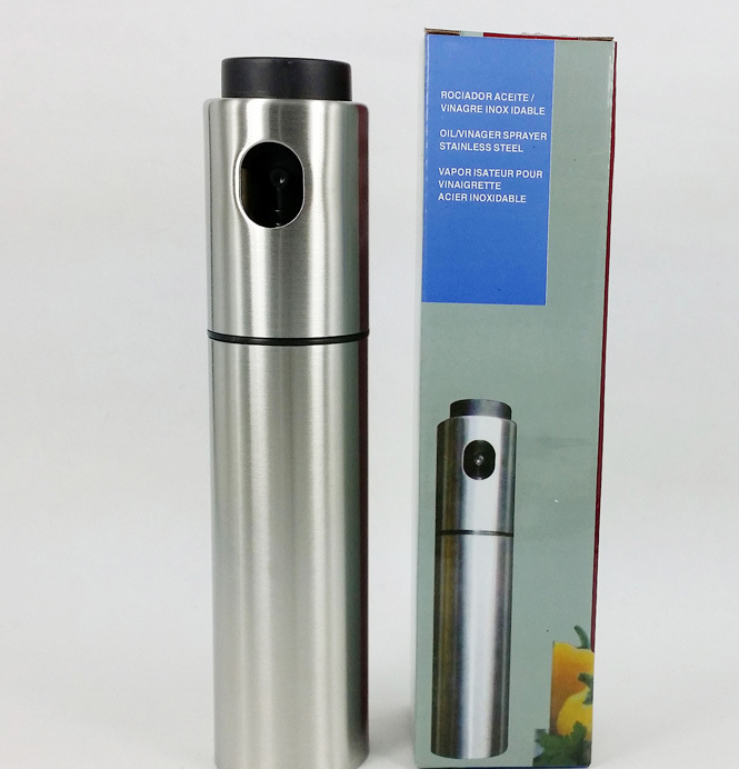 Premium Stainless Steel Spray Oil Bottle for Cooking & Air Fryer