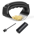 Oeraidim Stainless Steel Garlic Press Garlic Crusher，2025New Innovative Garlic Chopper with Peeler and Brush for Smash Garlic